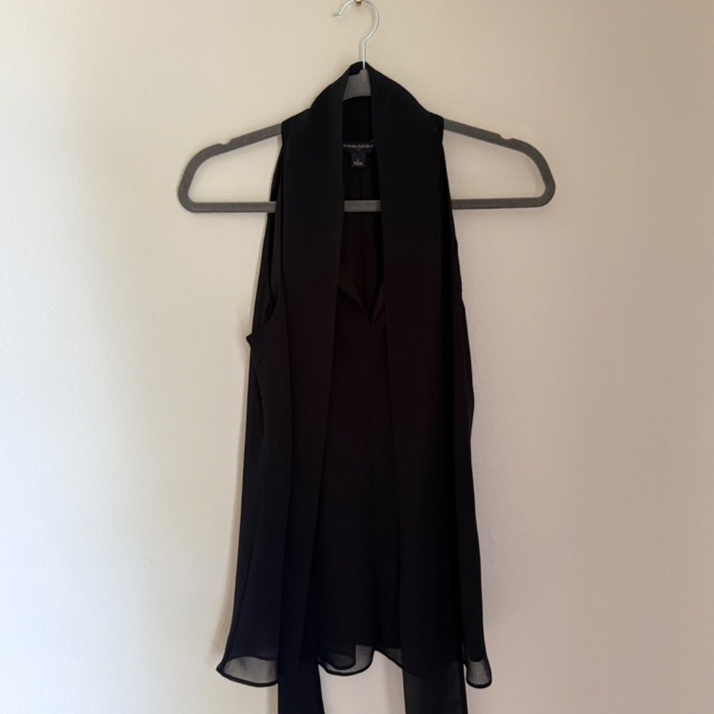 Banana Republic Tie Bow Top - Picture 6 of 9